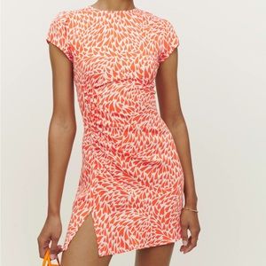 Reformation Selina Dress in Cupid (size 0)